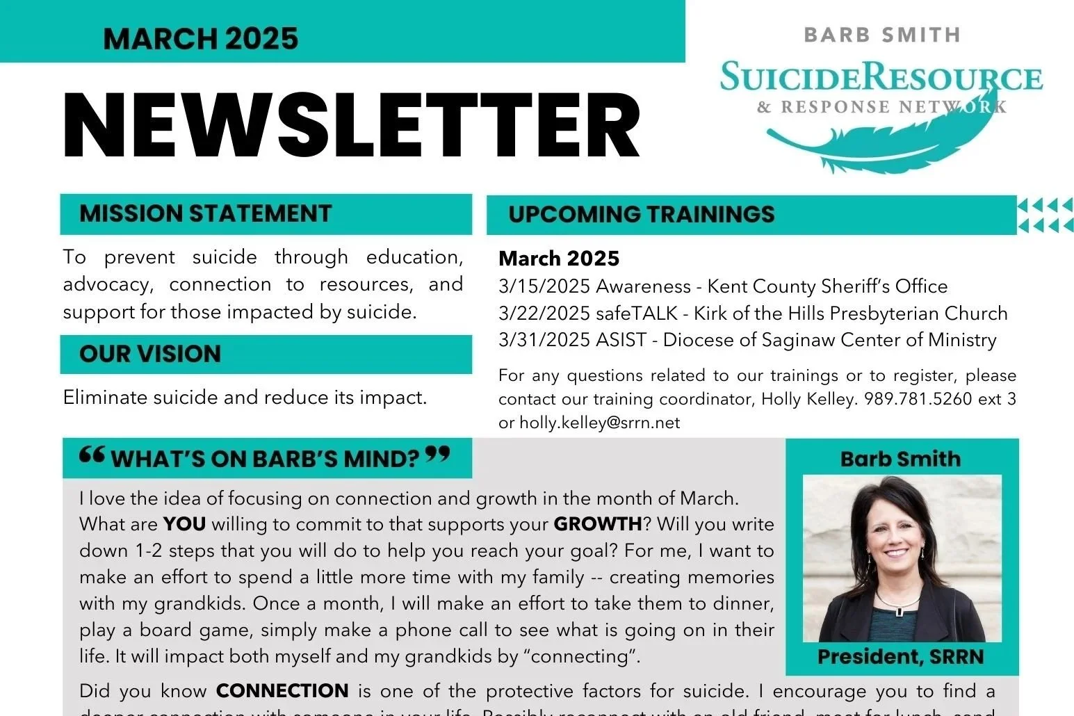 March 2025 Newsletter