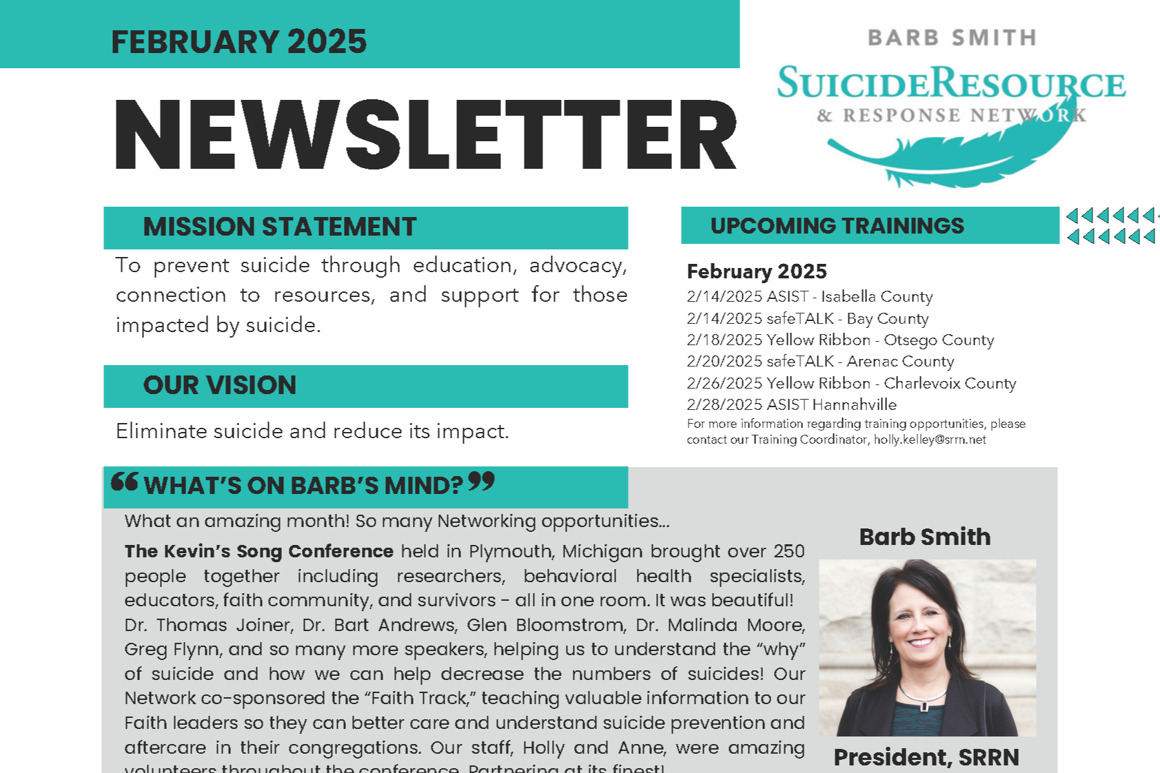 February 2025 Newsletter