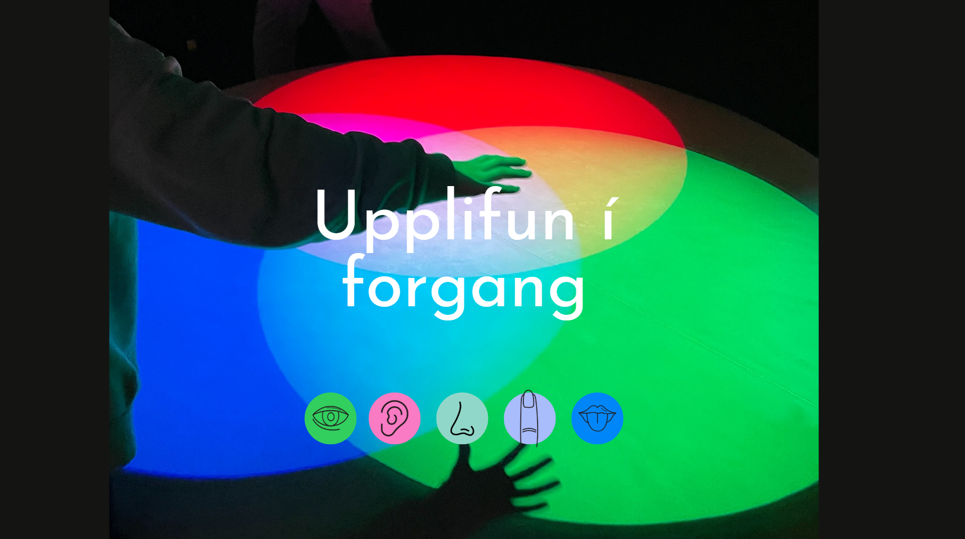 Vinnustofa um upplifun fyrir öll skilningarvit