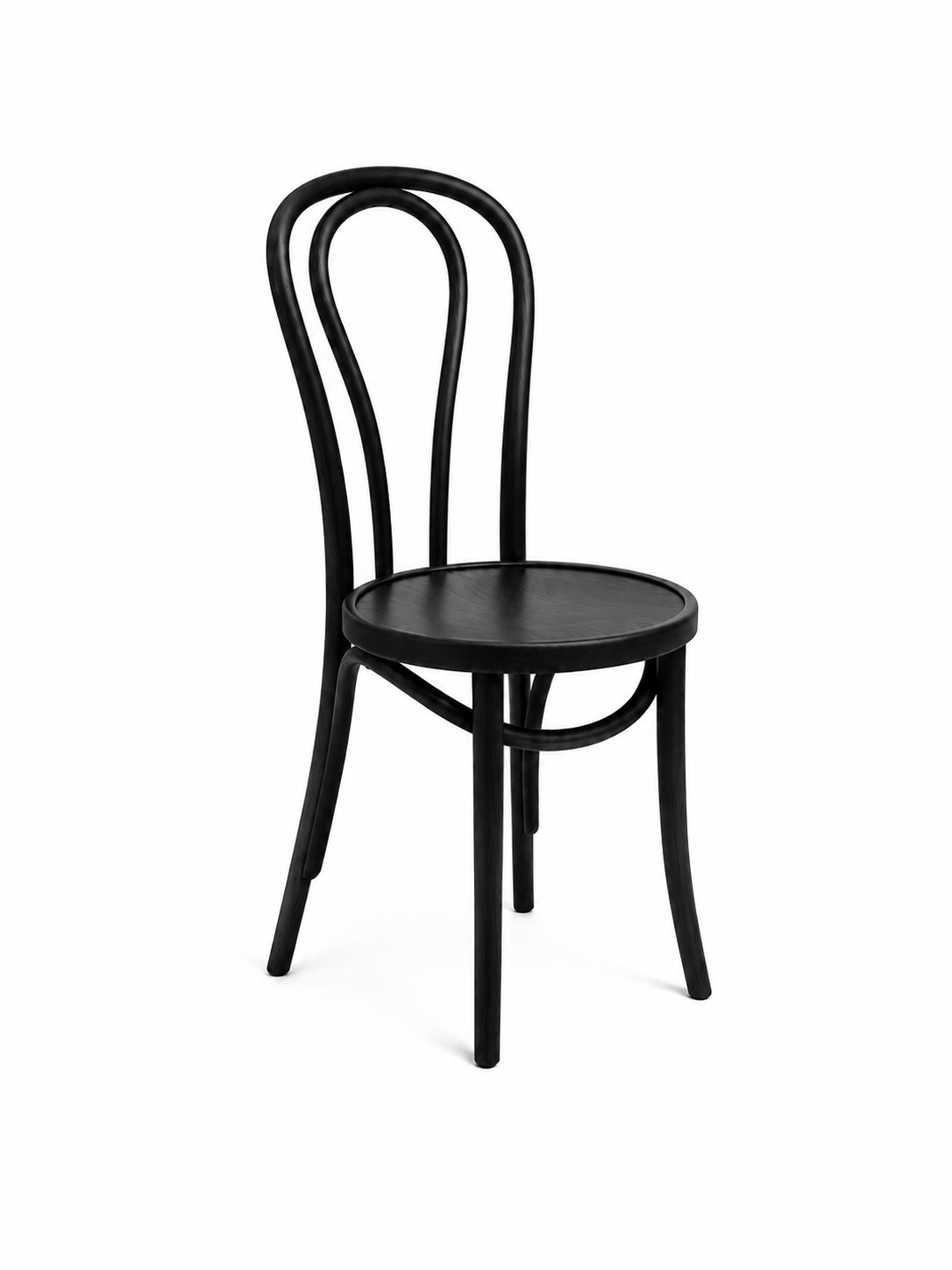 Kursi Bentwood Hitam