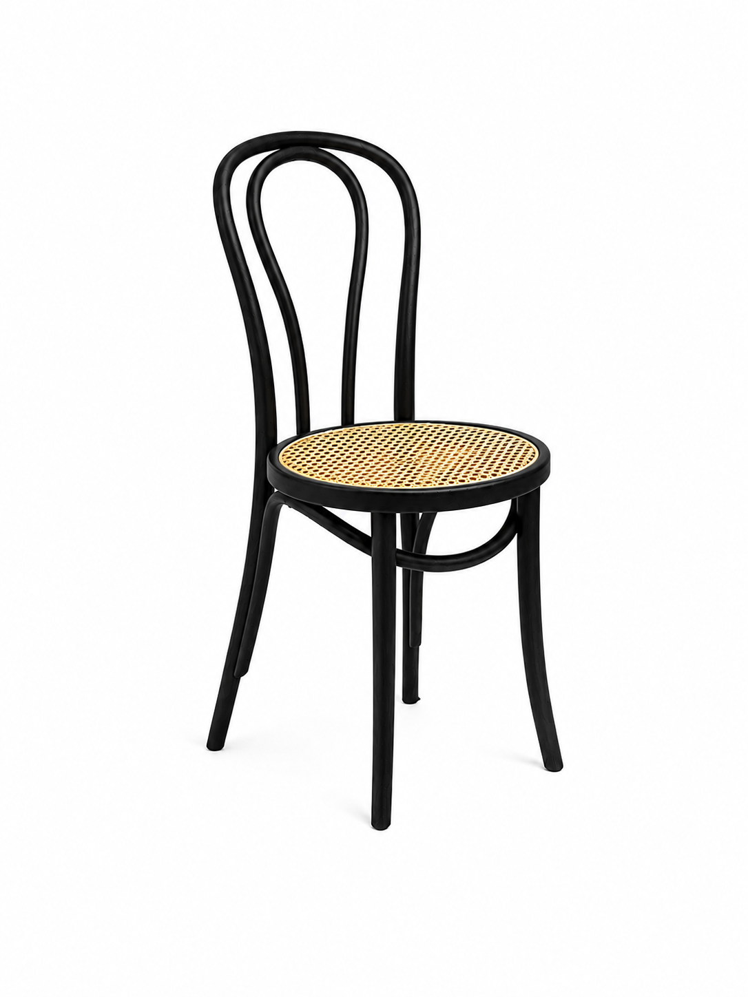 Kursi Bentwood Hitam