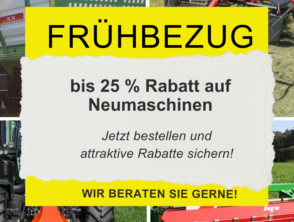Frühbezug bis zu 25% Rabatt