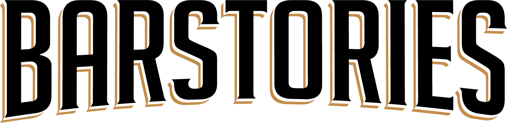 Logo met de tekst 'BARS TORIES' in grote, zwarte letters met een gouden rand.