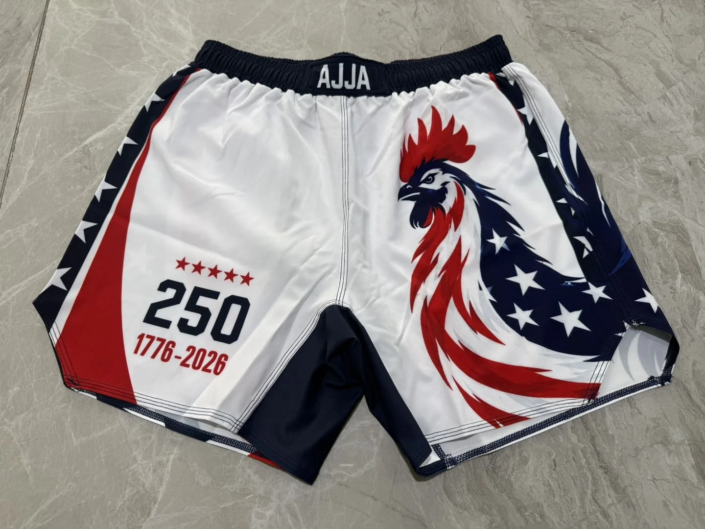 250 Years USA Rooster Grappling Shorts