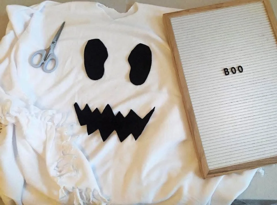 DIY Halloween | Toddler Ghost Costume