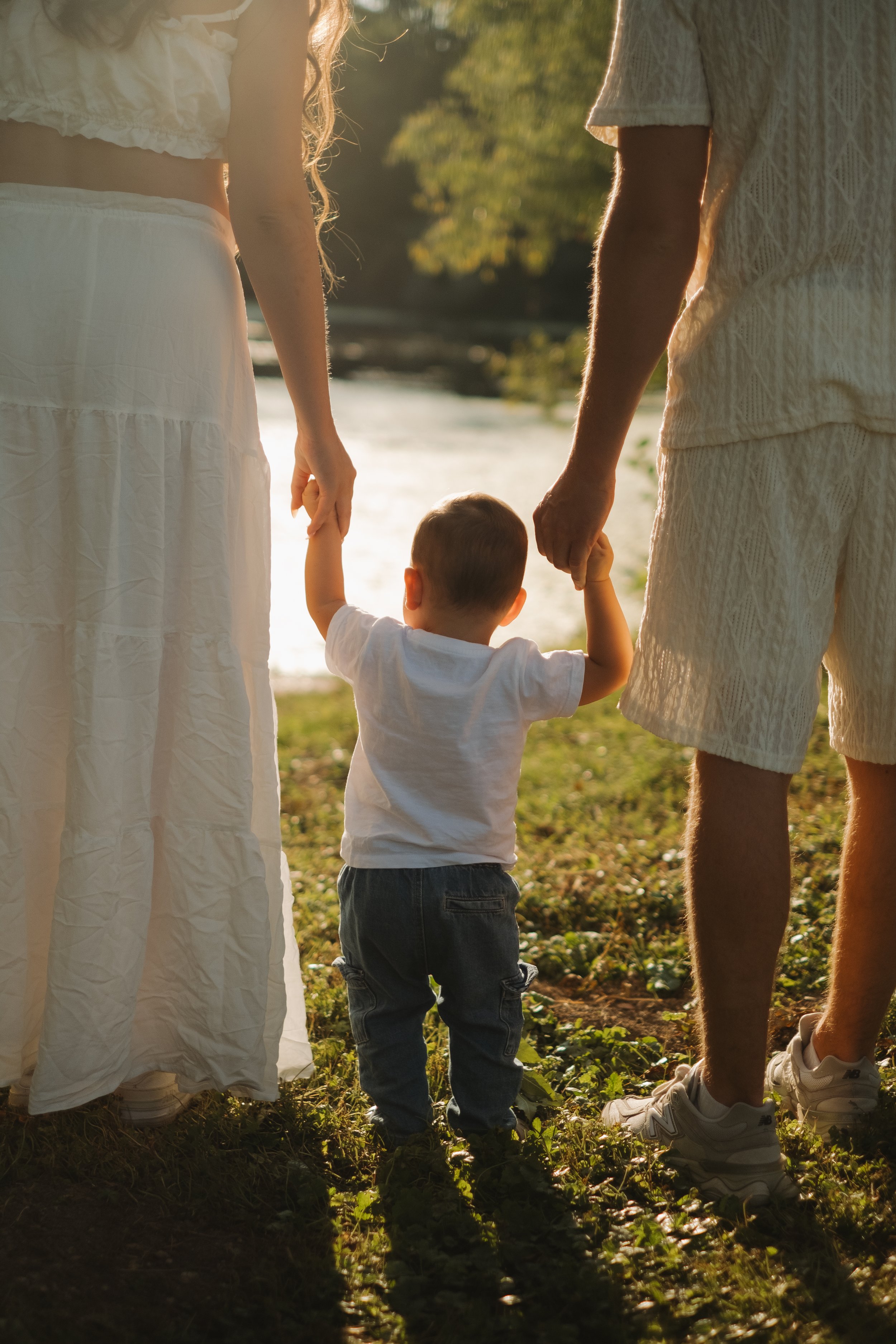 Portrait de famille lumineux en Sud Essonne