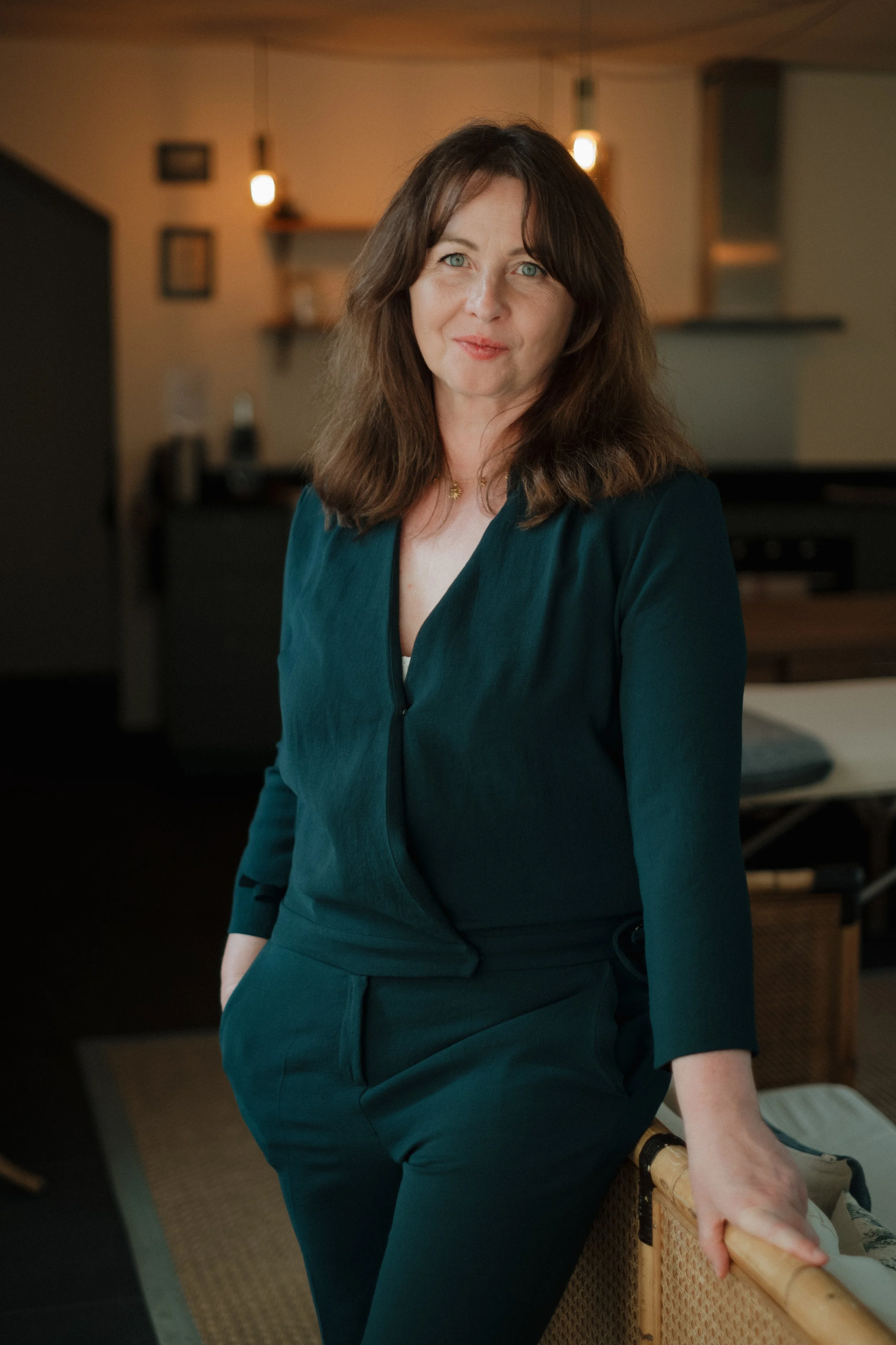 Portrait photo de Christine Ginier à Courances 91