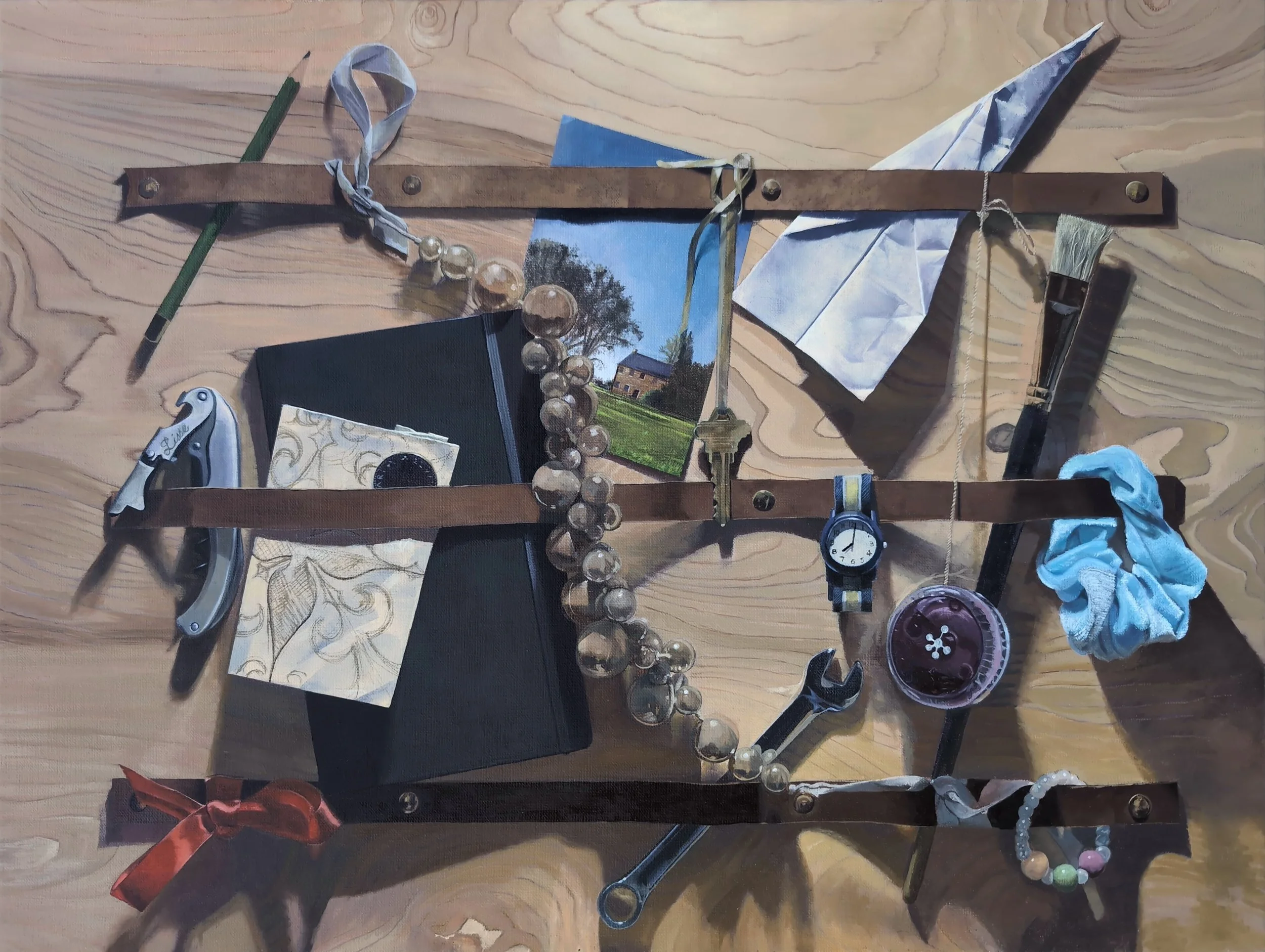 'Unlock'
18x24"
oil on canvas