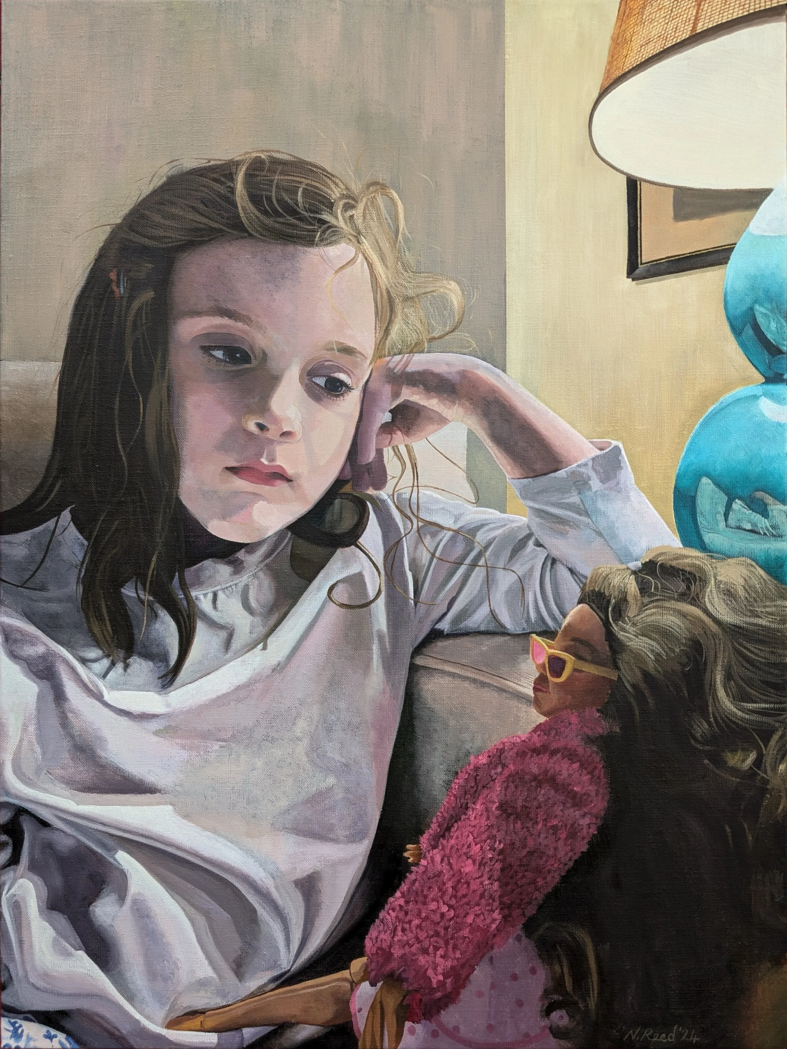 'Their expectations'
18x24"
oil on canvas