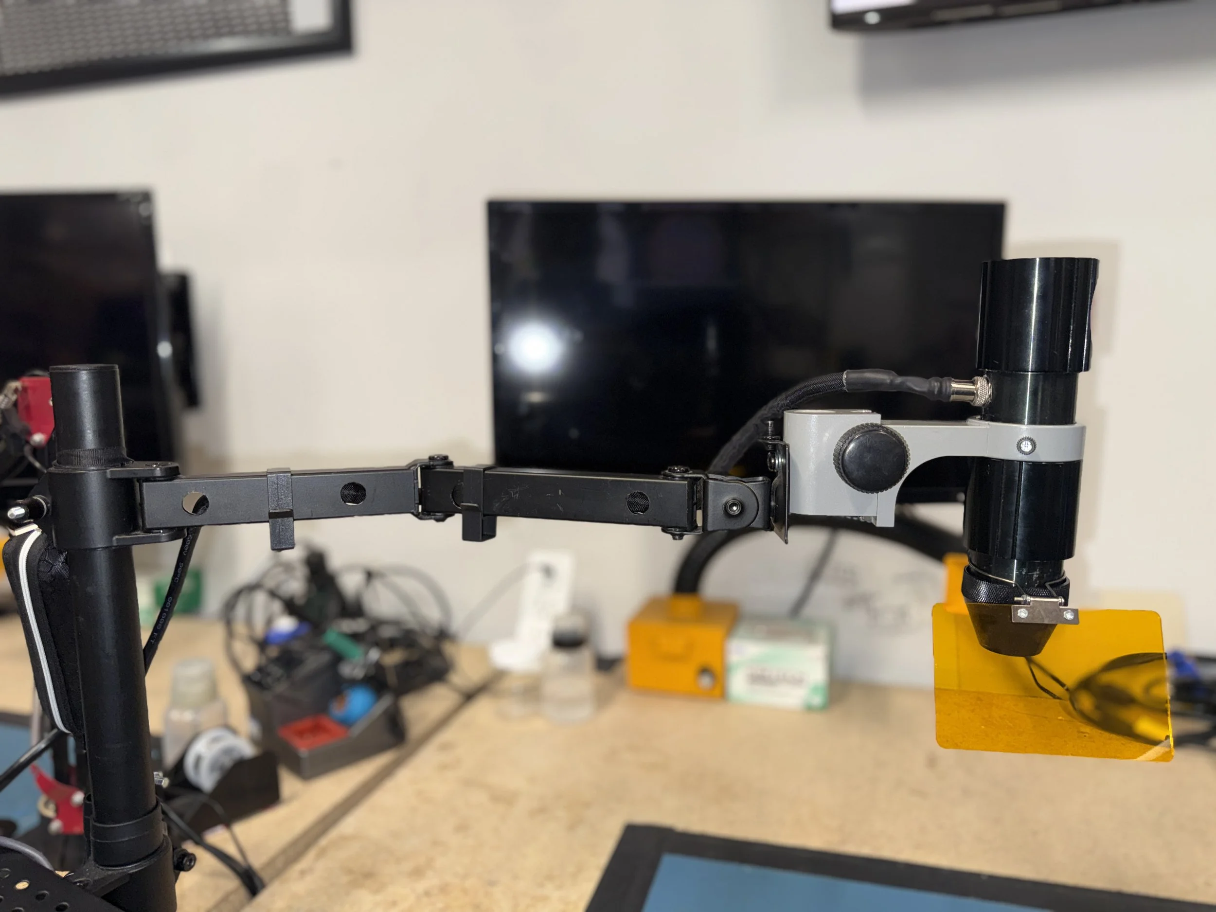 18” boom arm IR Projector mount