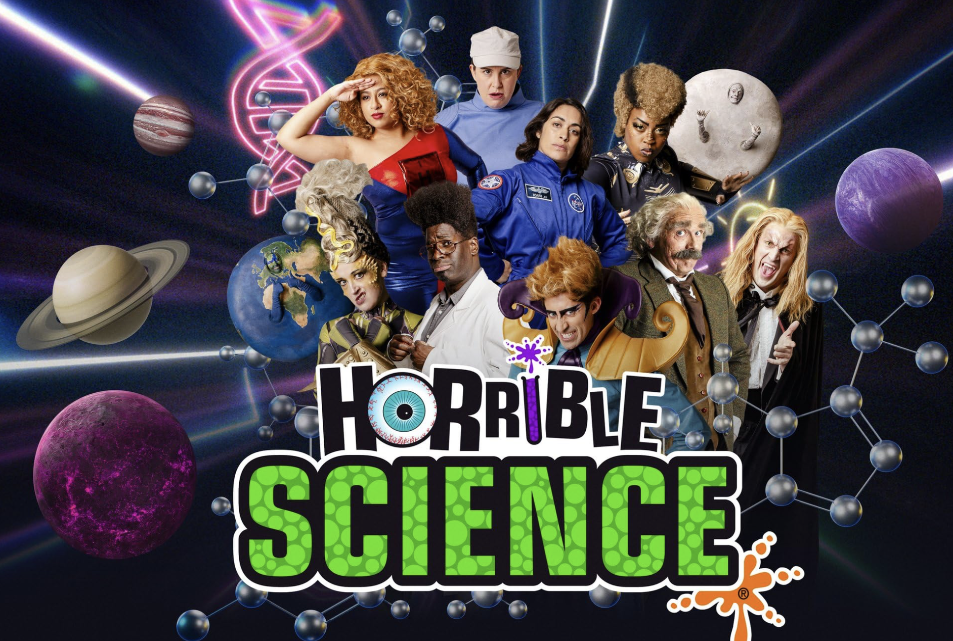 HORRIBLE SCIENCE (series) / Designer: Lisa Halstead / Daily junior (main + crowd)