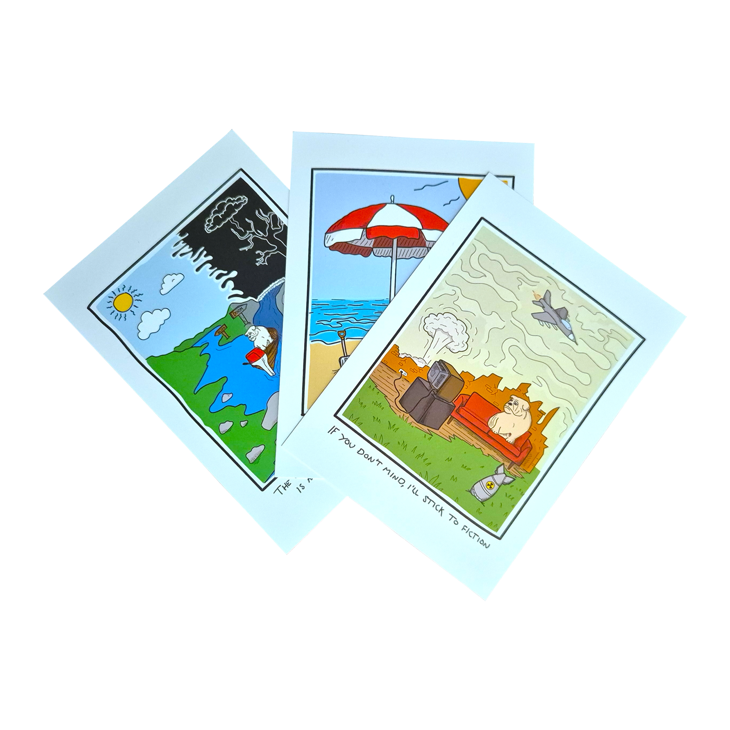 Illustrated Postcard