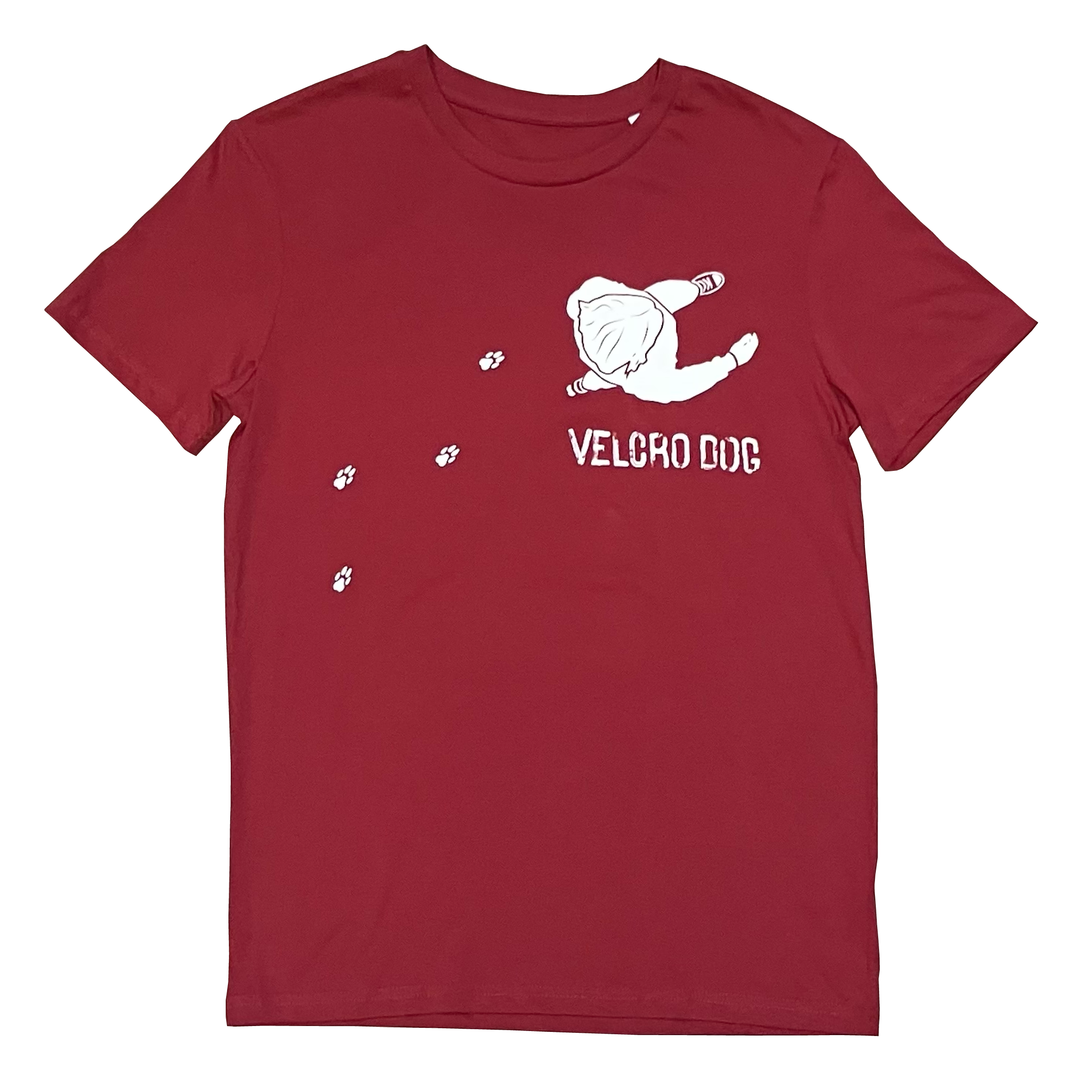 Paw Prints T-shirt (Red Earth)