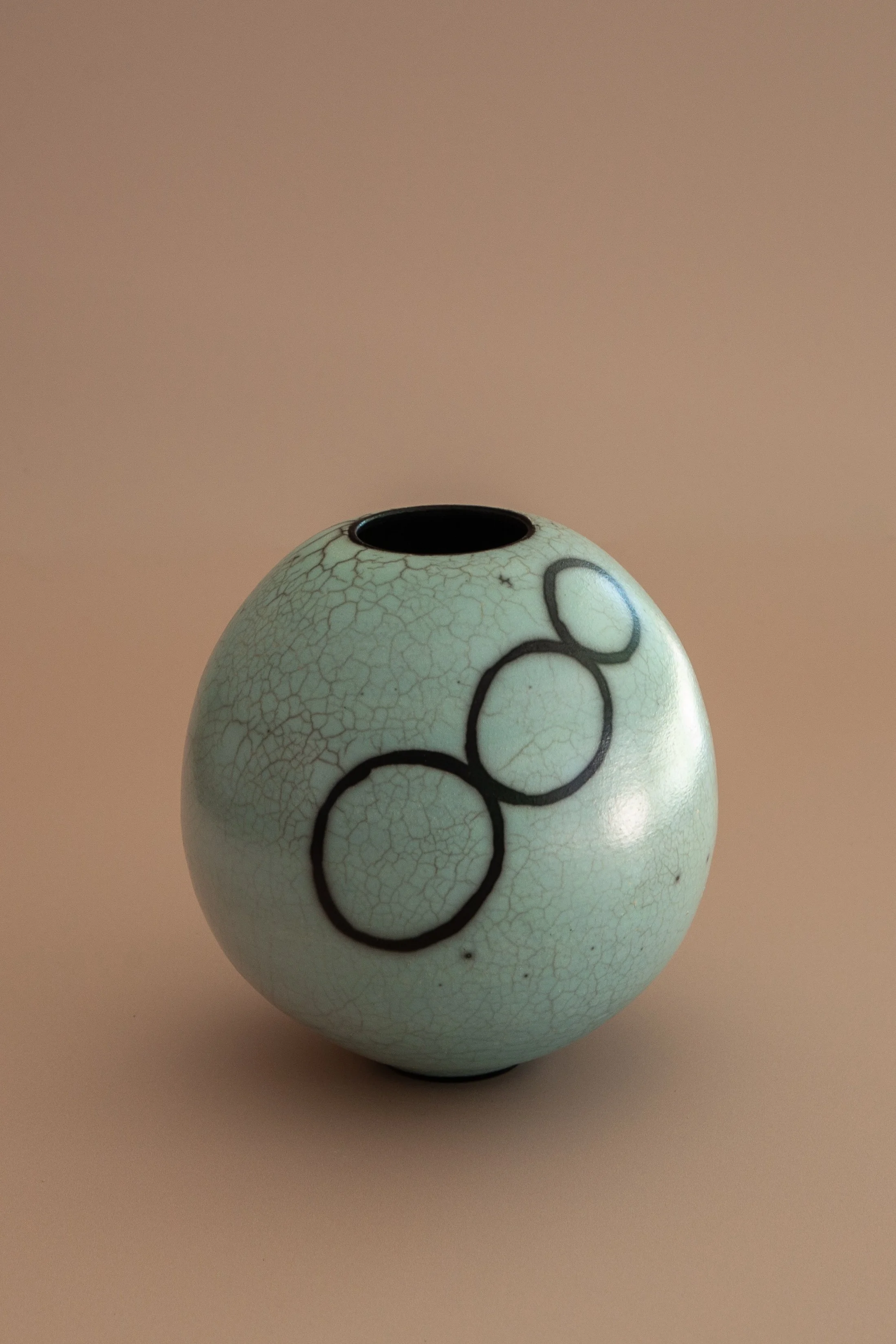 Raku Vessel No. 07