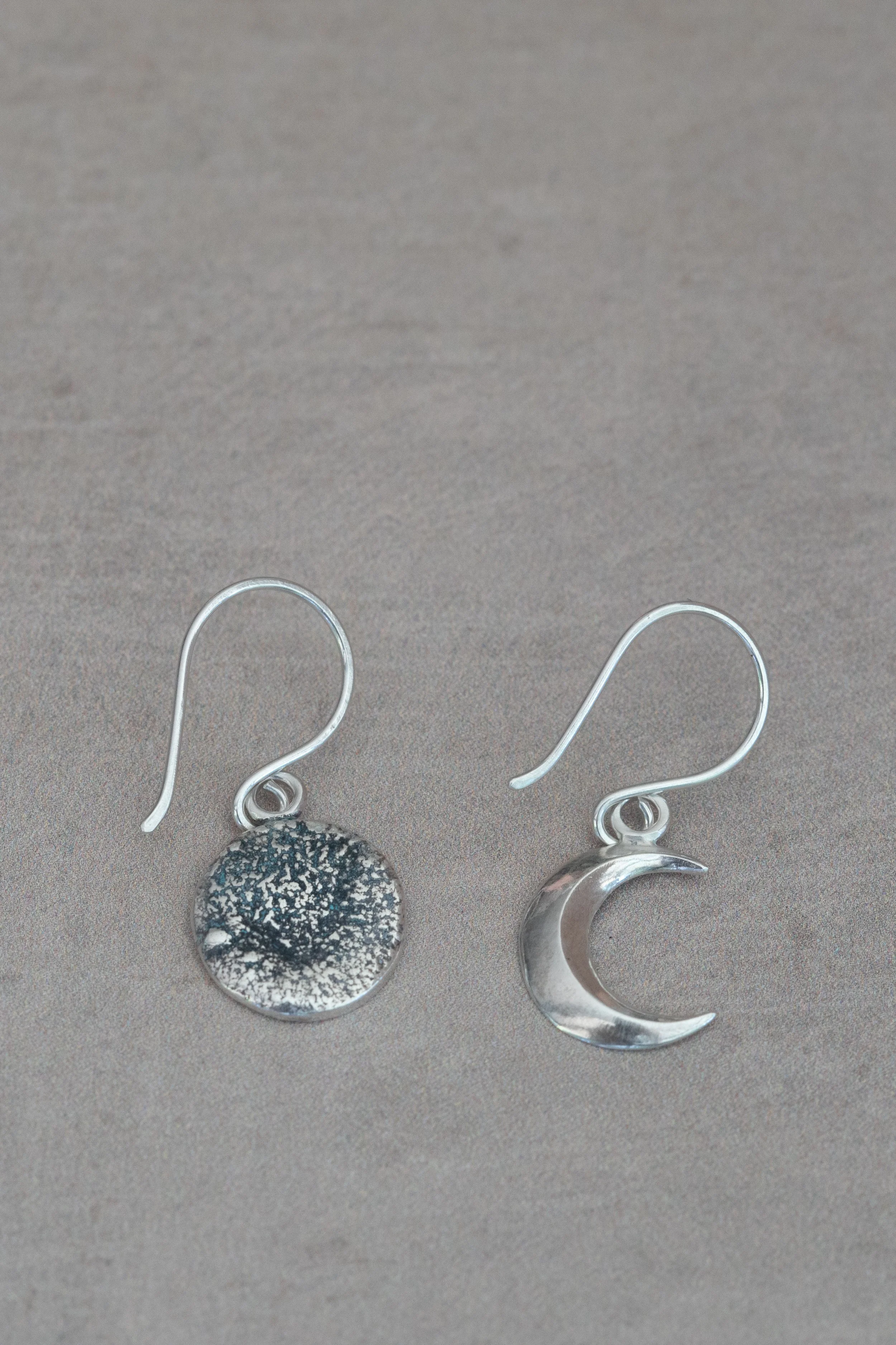 Moon Drop Earrings