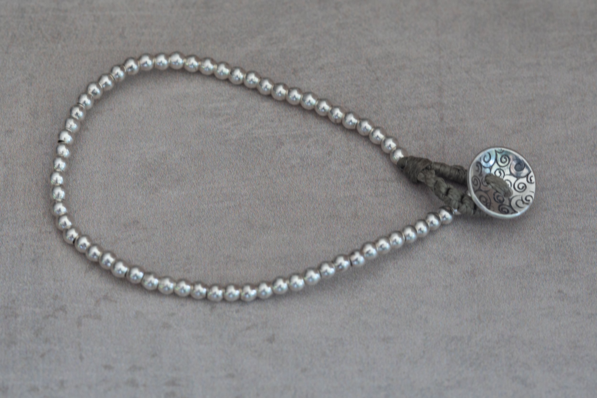 Botanical Beaded Bracelet II