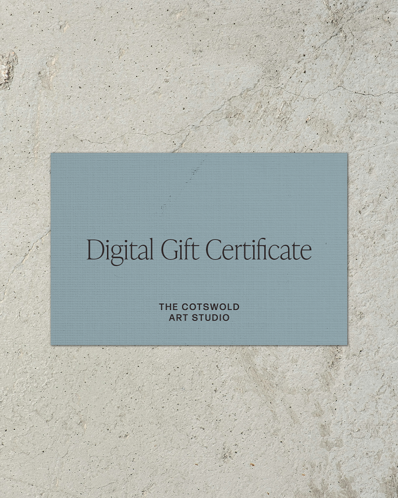 The Cotswold Art Studio Gift Certificate