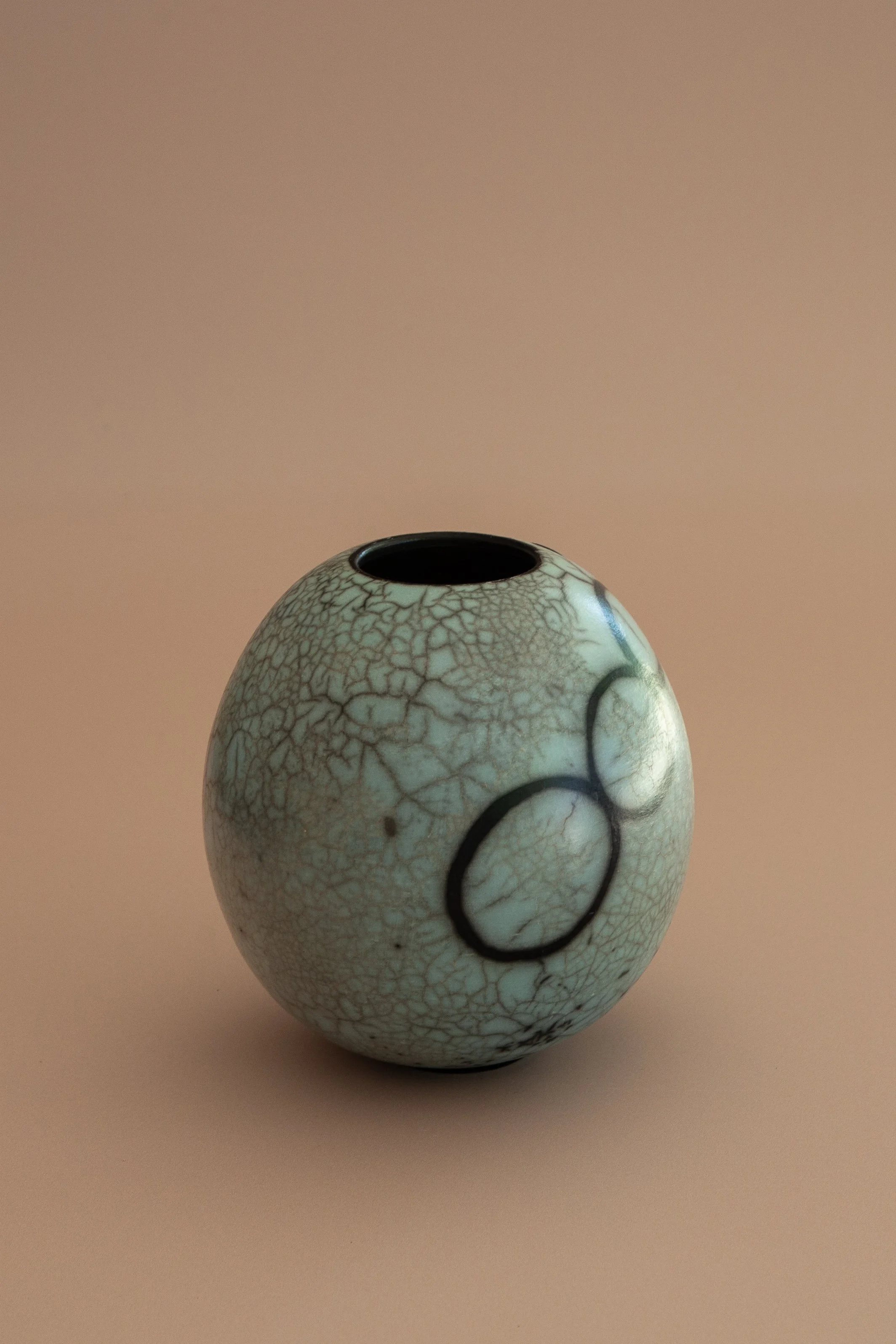 Raku Vessel No. 06