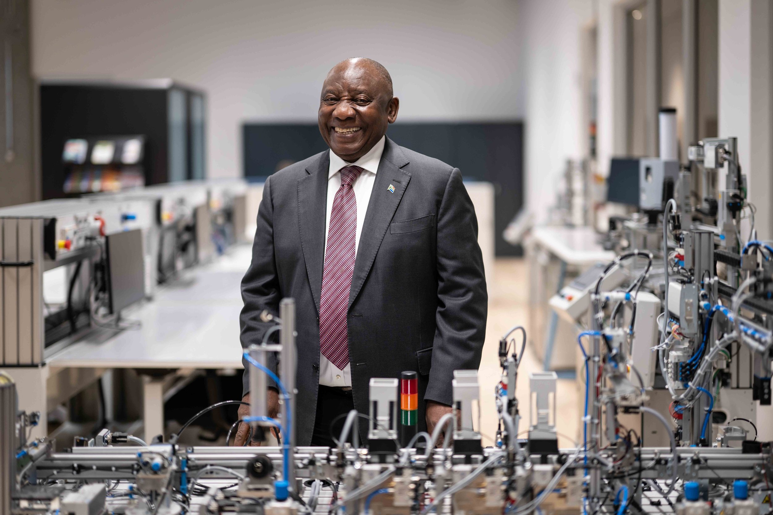 Präsident Südafrika Cyril Ramaphosa