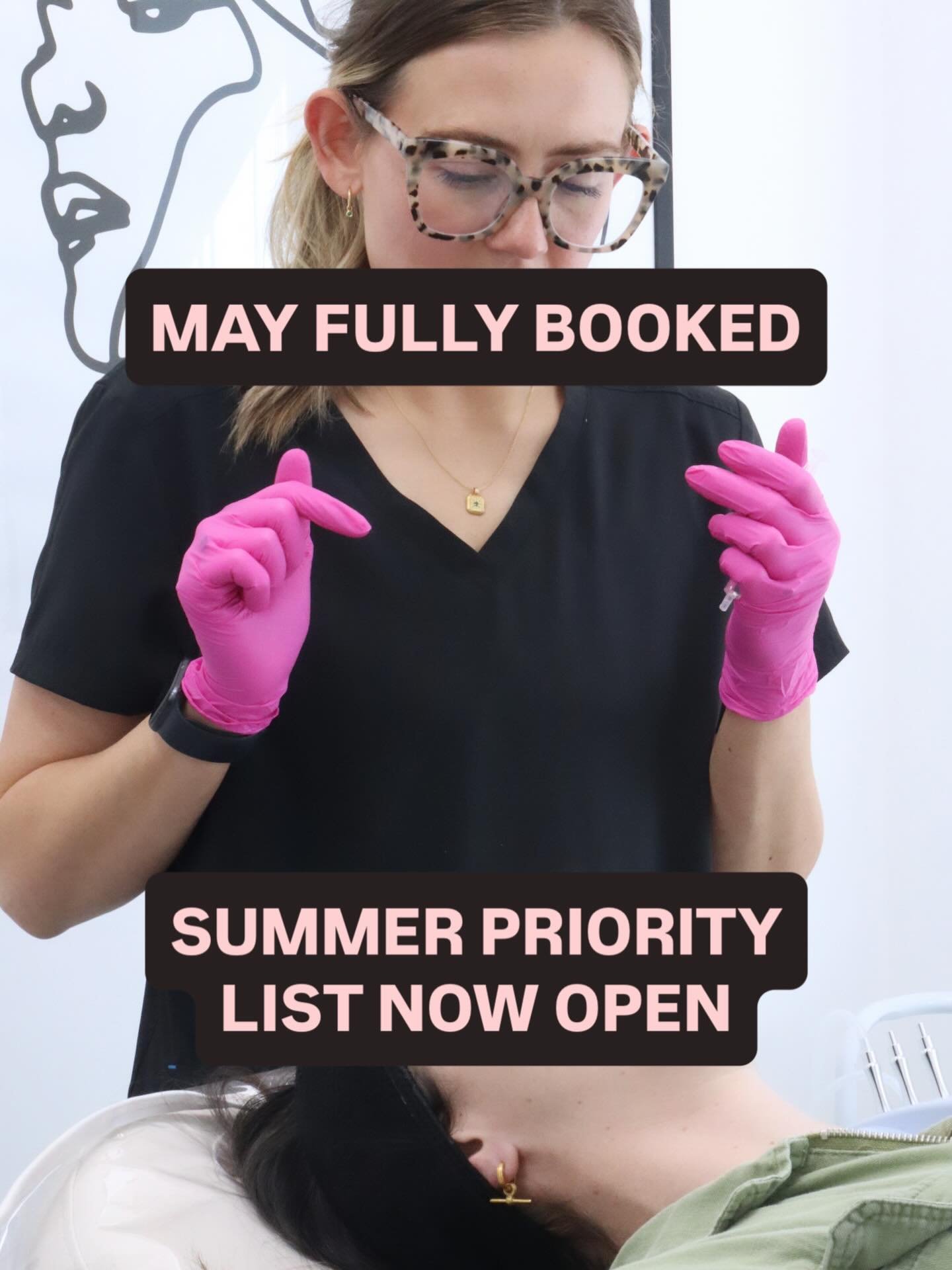 ⚡️ May is now fully booked - thank you so much!

I genuinely didn&rsquo;t expect this offer to fill so quickly. Thank you for keeping me busy!

The 13th June clinic day is also almost full, with limited summer appointments now remaining across June.
