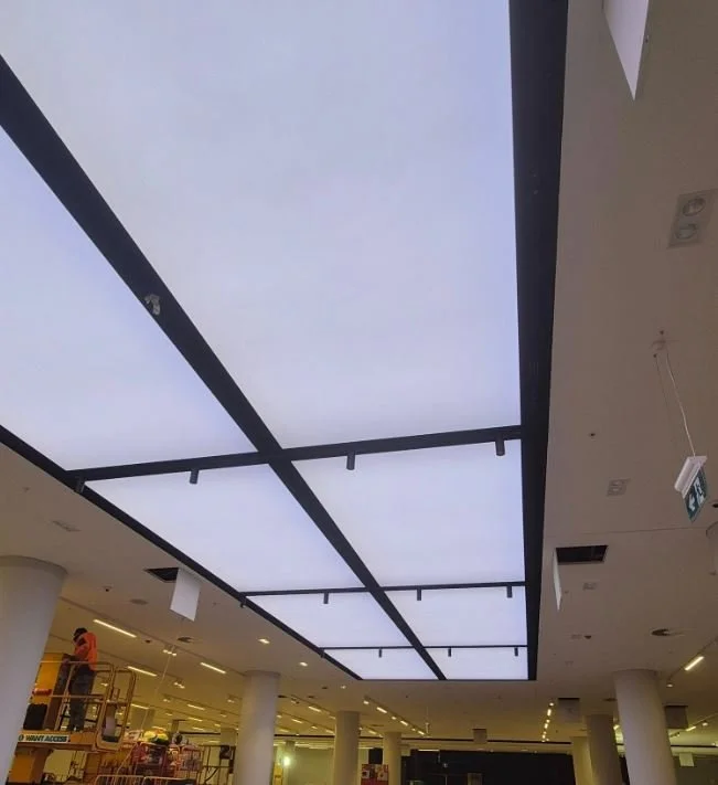stretched ceiling