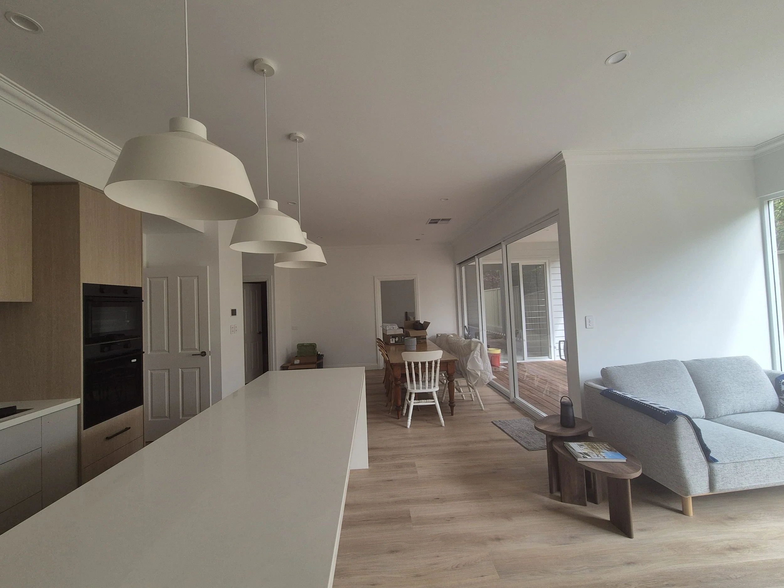 residential walls and ceiling