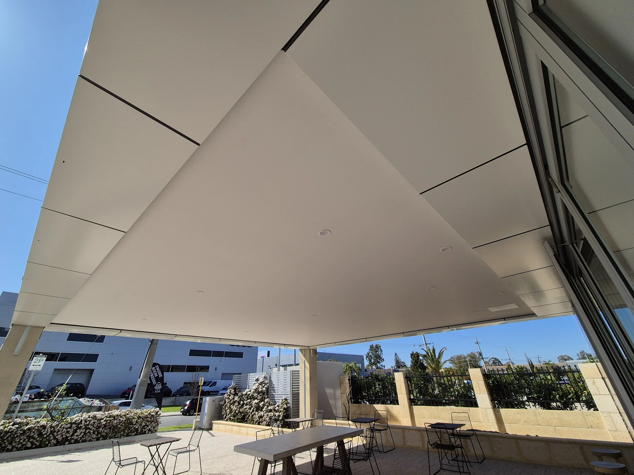 outdoor court yard ceiling