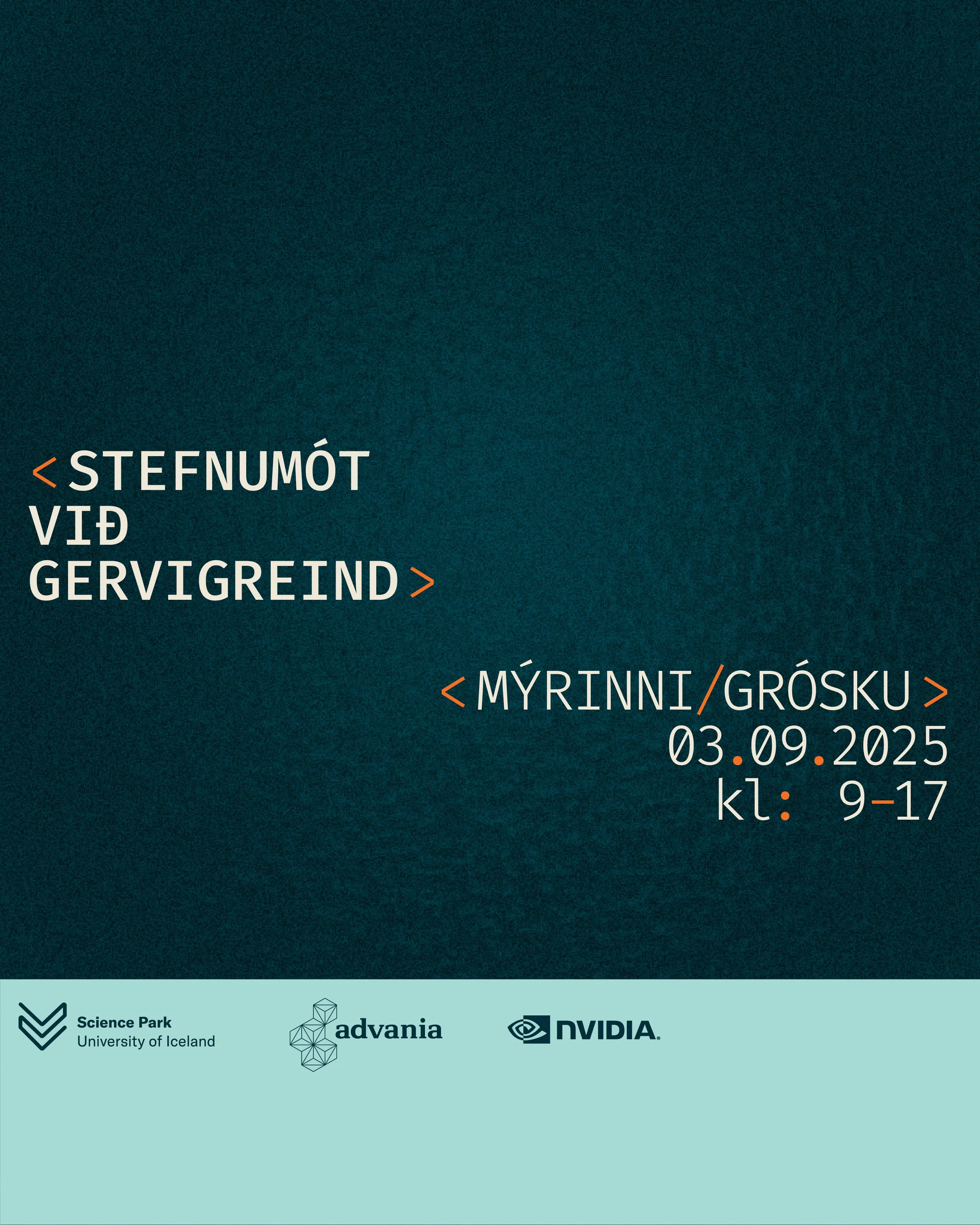 Stefnumót við gervigreind — viðburður í Mýrinni 3. september