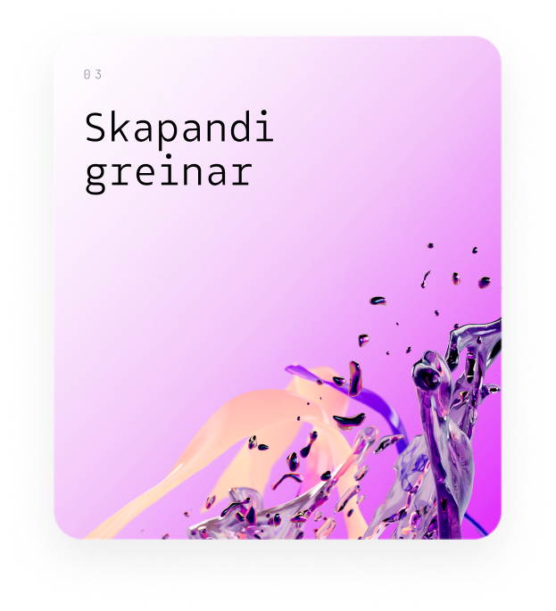 Skapandi greinar
