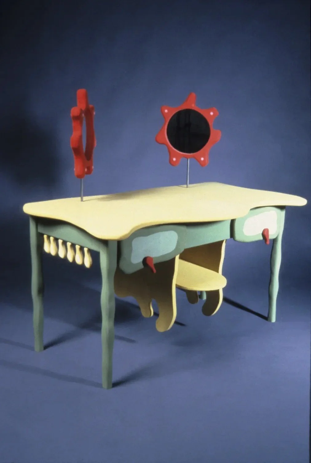 Vanity For Two  42'x66"x24"  Mixed Media