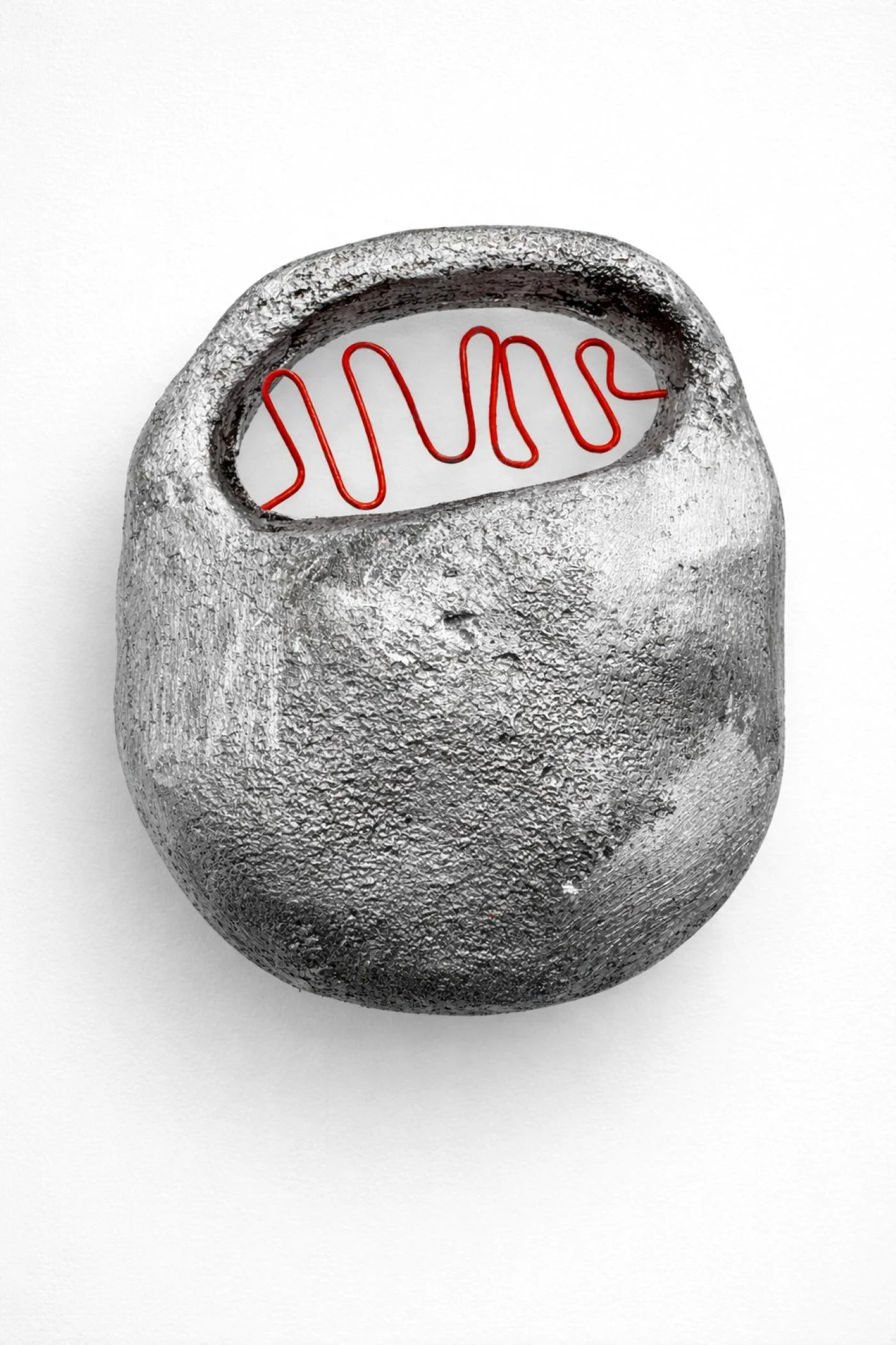 Internal Hardwire (Neural Study III), Casted Aluminum, aluminium, paint. 

2026
