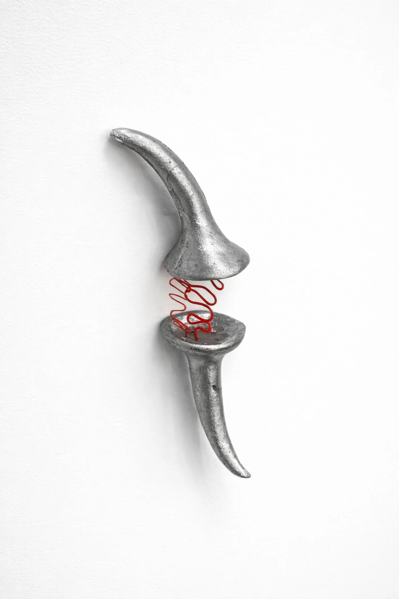 Rewire (Neural Study I) Casted Aluminum, Aluminum, Paint.

2026