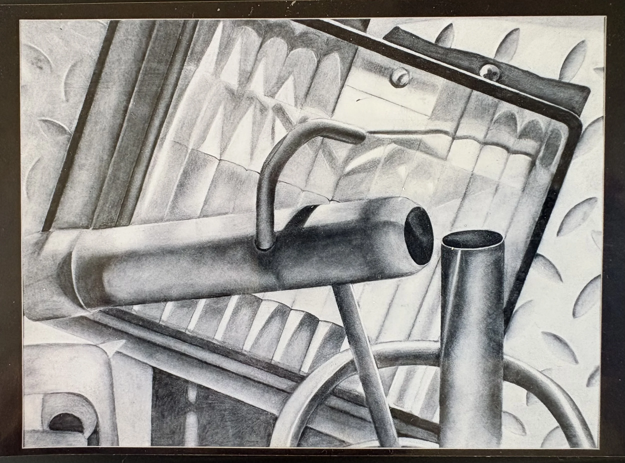 Counterpoint  18"x24" Charcoal on Paper