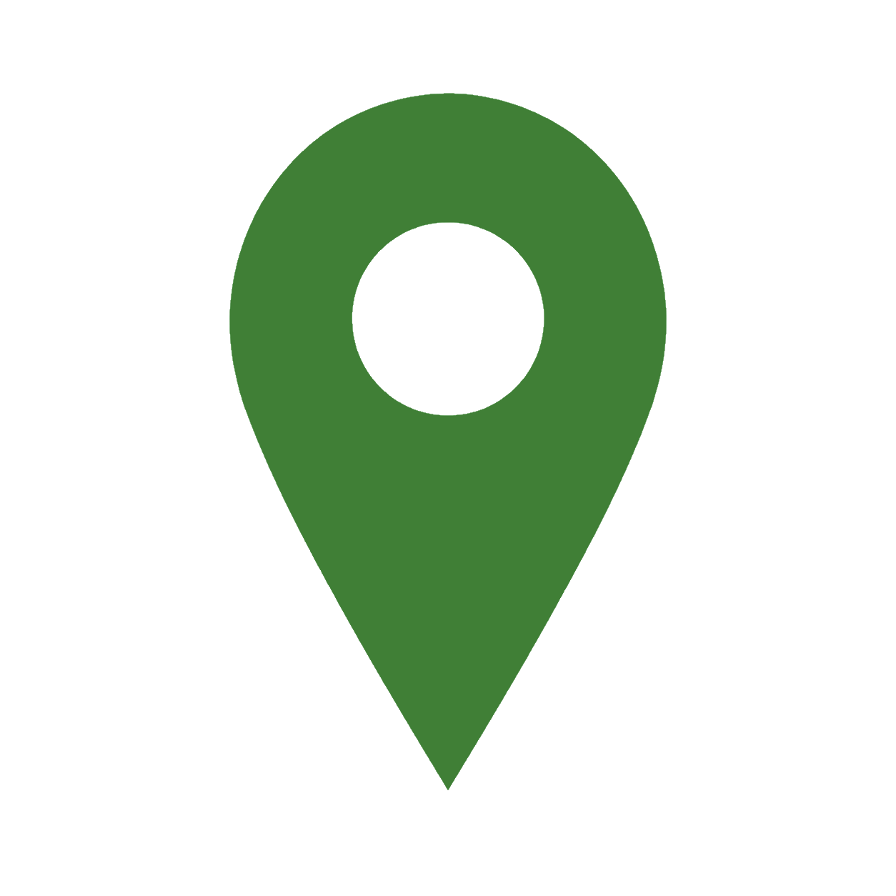 Green map pin icon