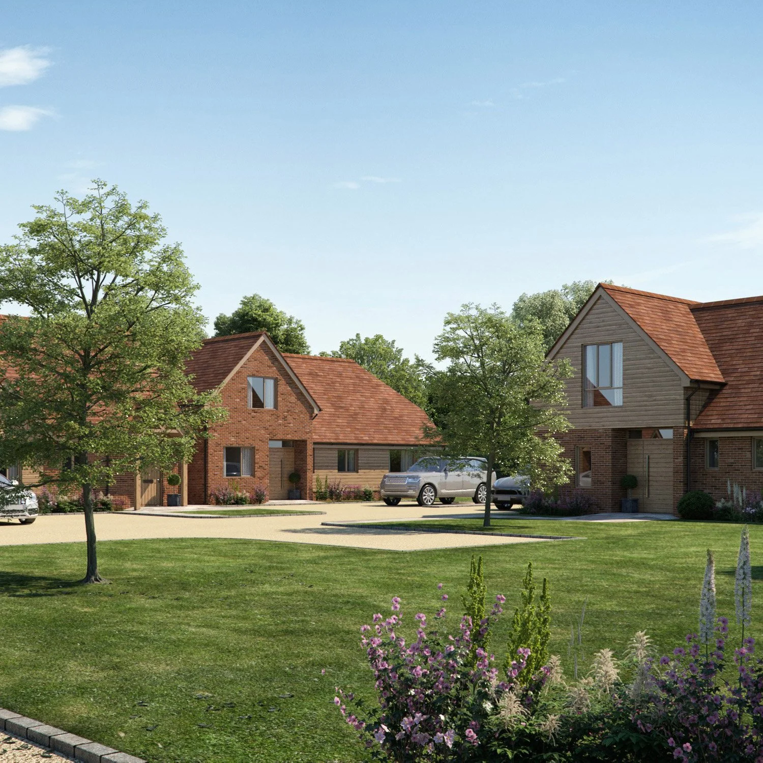 Small new housing development in National Landscape in rural Oxfordshire