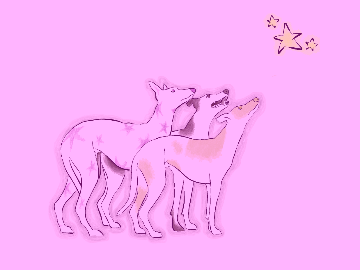 Dogs and more 5 (2025). 2732 x 2048px, Procreate