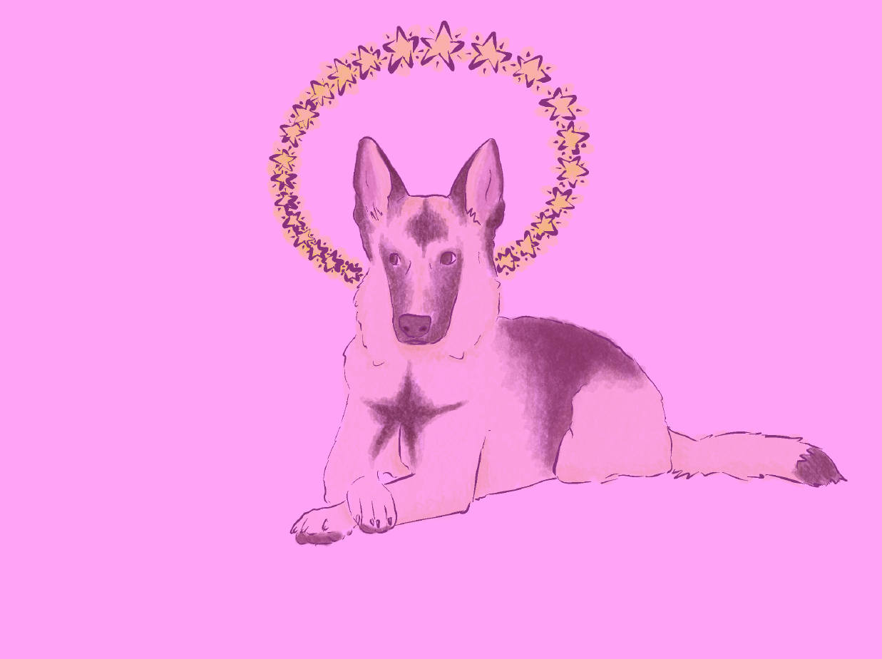 Dogs and more 2 (2025). 2732 x 2048px, Procreate