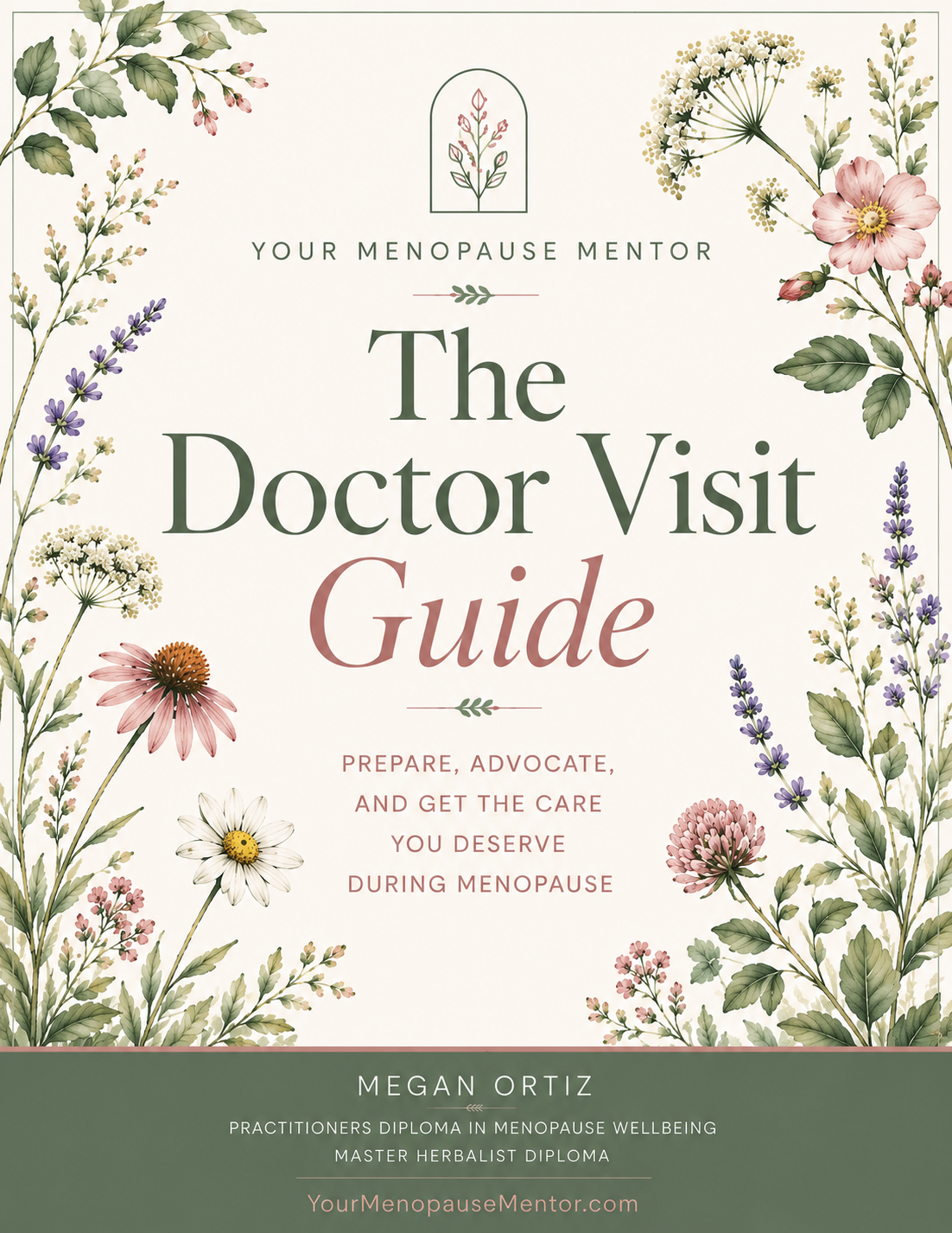 practical menopause resource designed to help women prepare for appointments, communicate symptoms, ask informed questions, and advocate for their healthcare needs.
