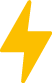 A small yellow icon of a electrical bolt, demonstrating electrical services in Kent