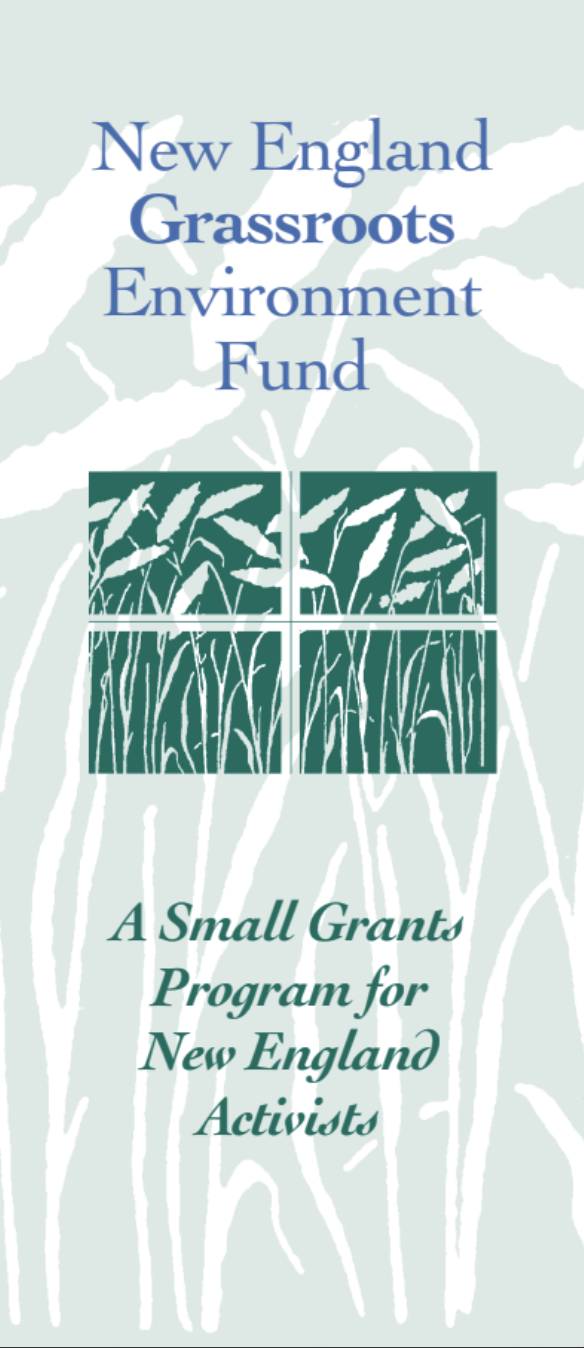 A Small Grants Program for New England Activists