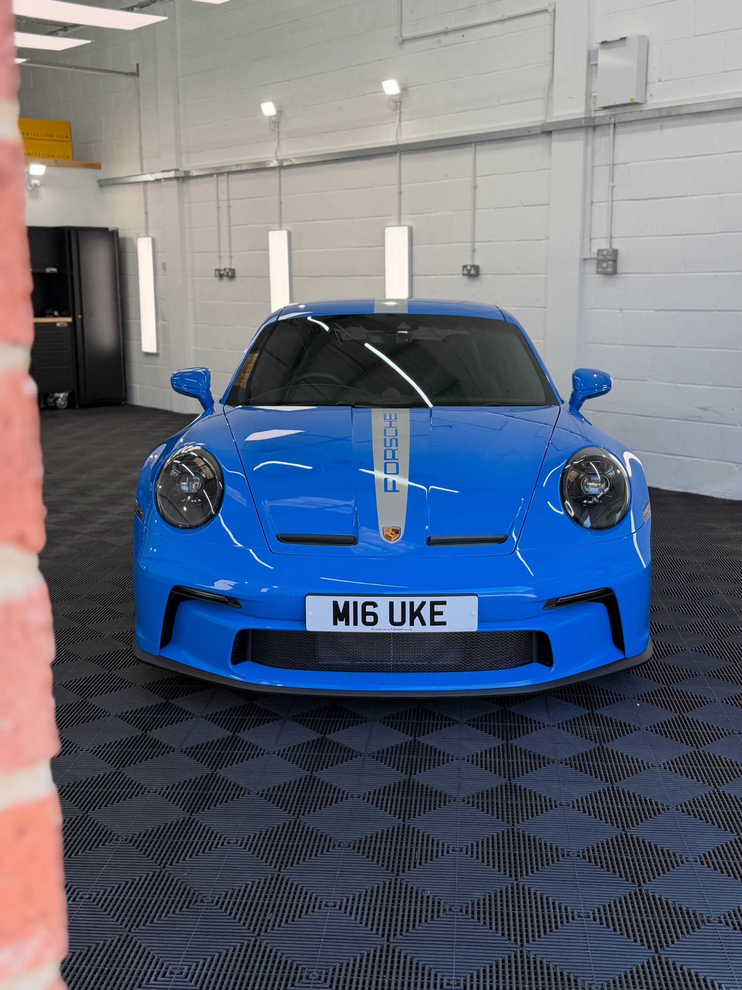 Stunning Porsche 911 992 GT3 Touring in Shark Blue came in for some additional bits of @xpel_uk plus some additional graphics. 

Carried out a health check on the previous install of PPF to the front end to rectify a few issues but now looking spot o