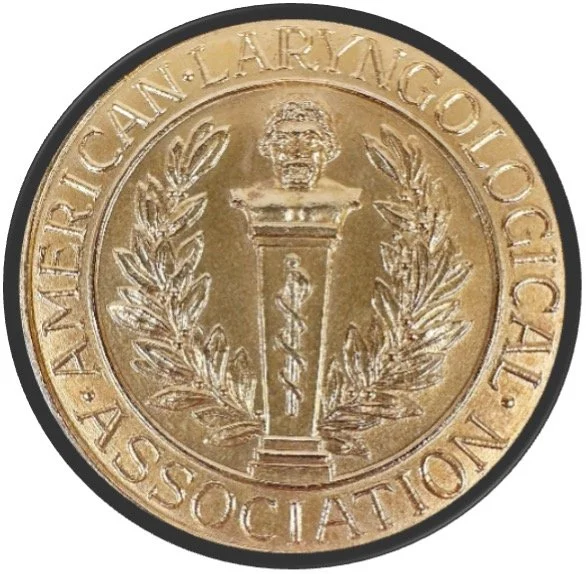The deRoaldes Medal from American Laryngological Association - Front