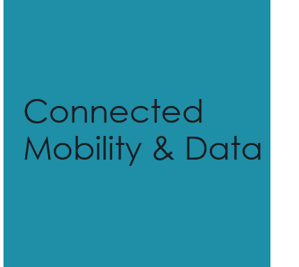 Teal cover with black text reading "Connected Mobility & Data"