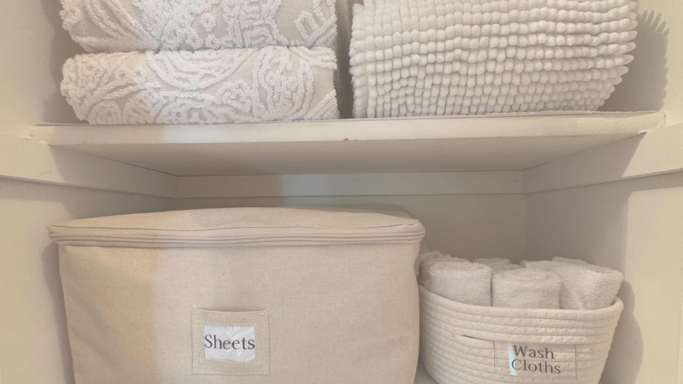 Refreshing a Linen Closet