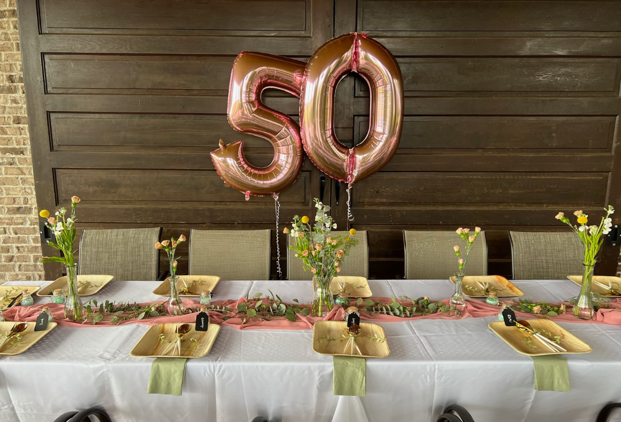 50th birthday celebration