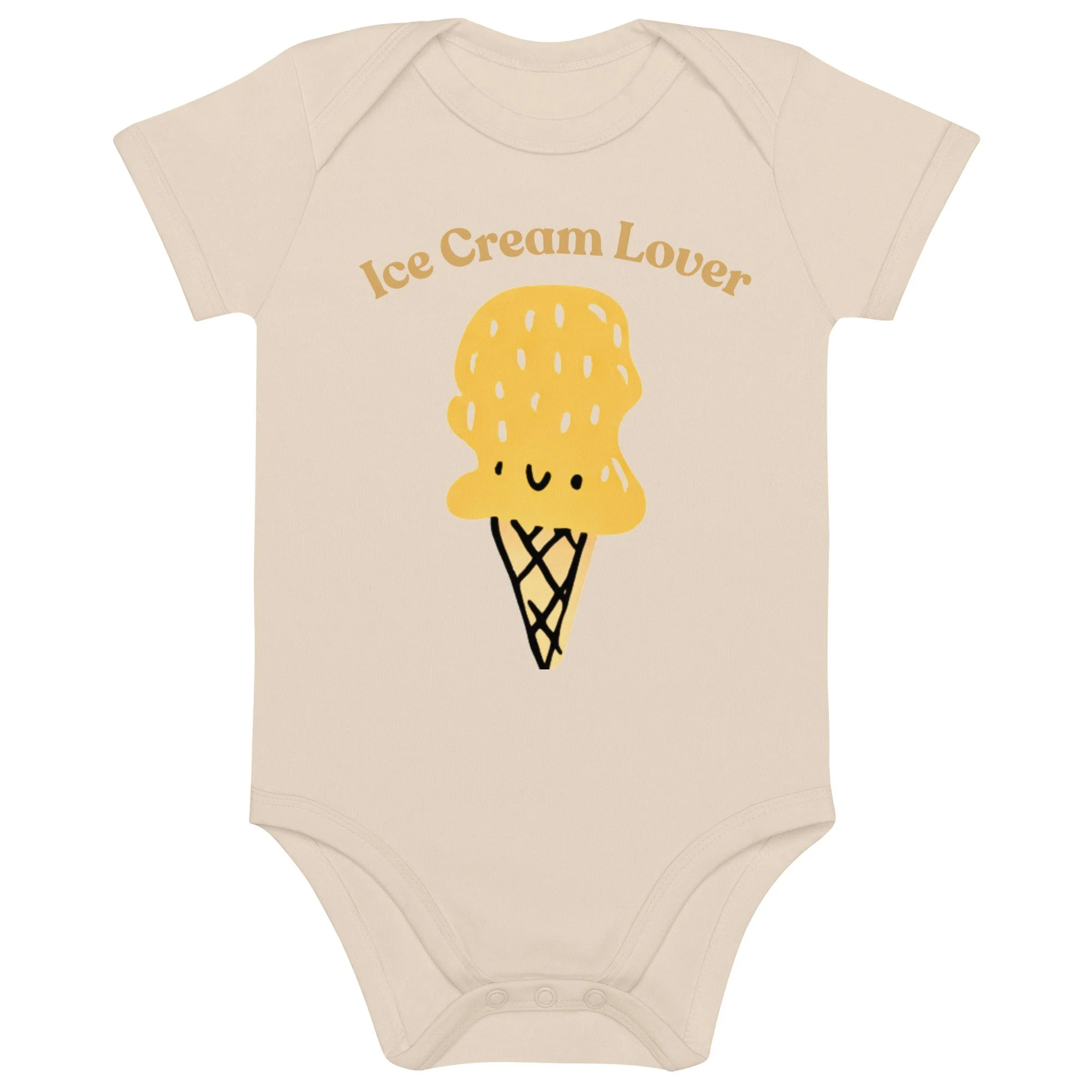 ICE CREAM Organic Cotton Baby Bodysuit