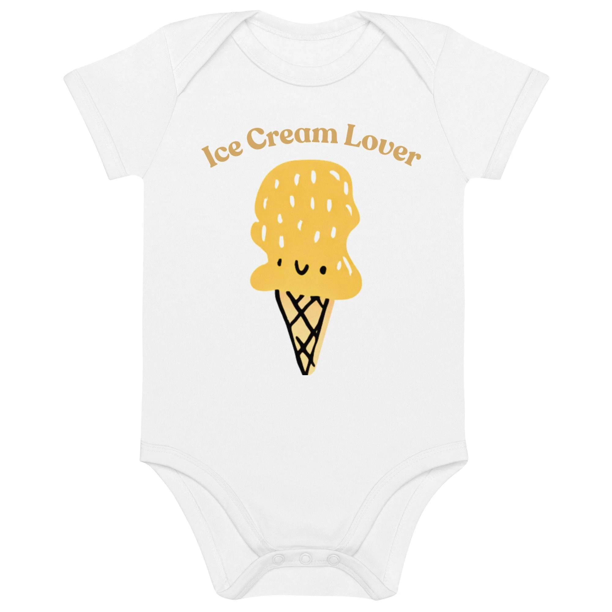 ICE CREAM Organic Cotton Baby Bodysuit