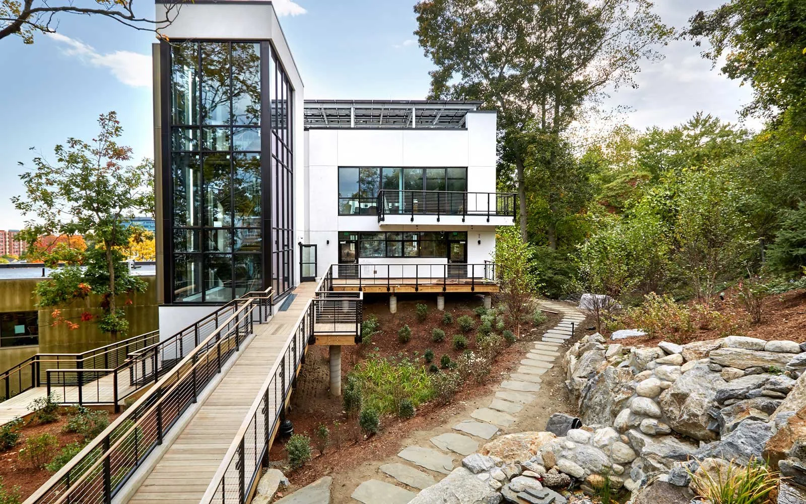 The House Up On The Hill in Norwalk, Connecticut shown as previous professional work by Garrett Burleson with McLennan Design, photographed by Paul Godwin and published in Love + Regeneration.