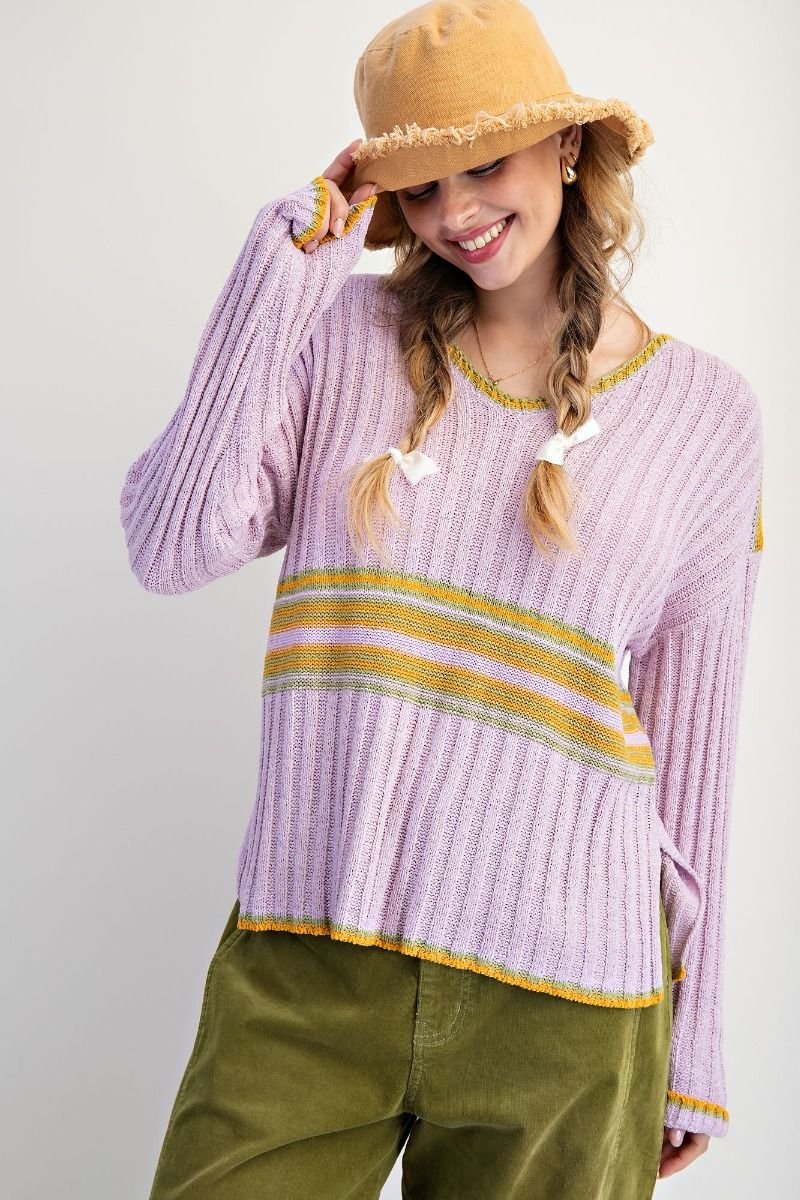Elan Lavender Bliss Sweater