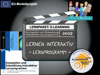 Konzeption und Gestaltung interaktives Lernprogramm (ausgezeichnet mit EU-Award)